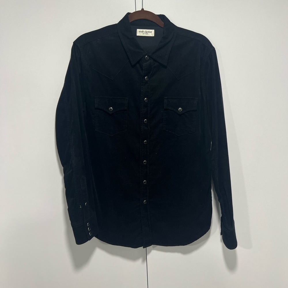 ⭐️ Saint Laurent Black Western Shirt